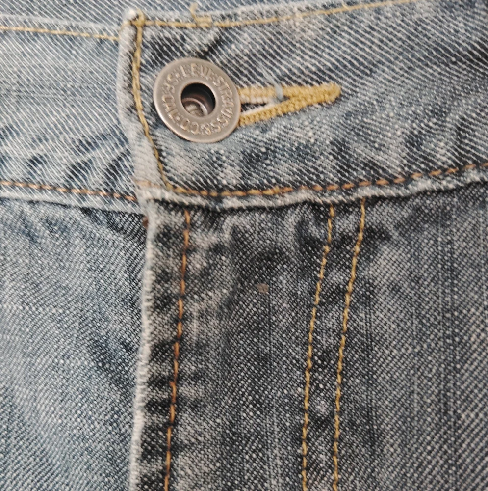 Levi's 514 Slim Straight Denim Blue Jeans Sz 34‎